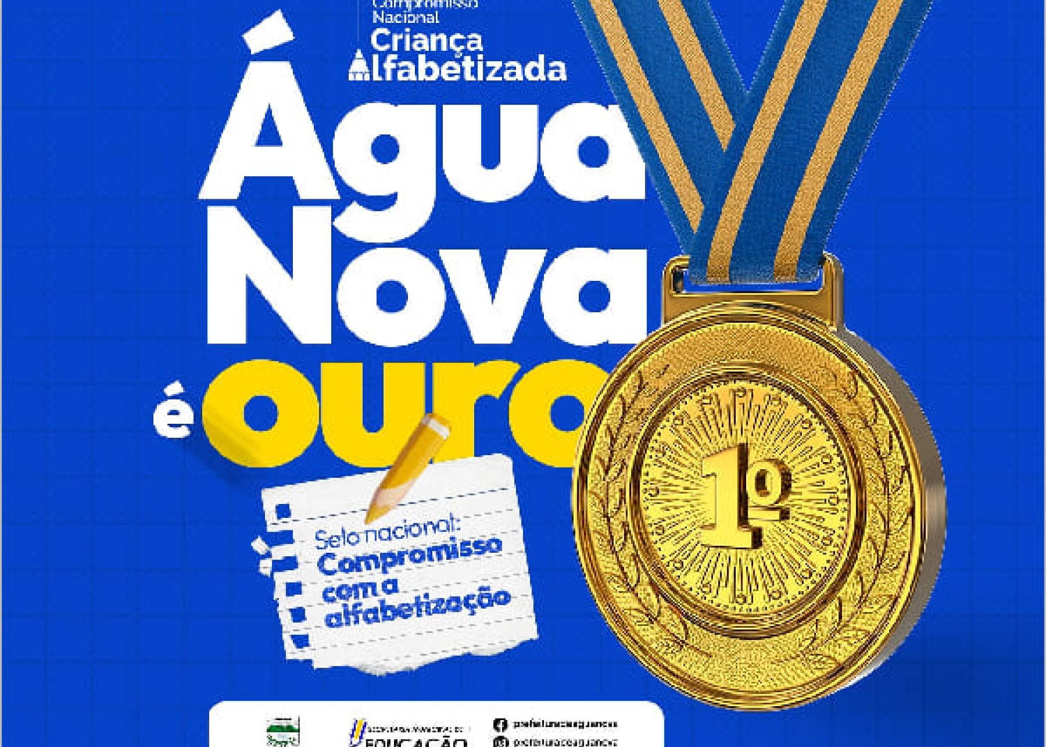 ÁGUA NOVA BRILHA NA EDUCAÇÃO